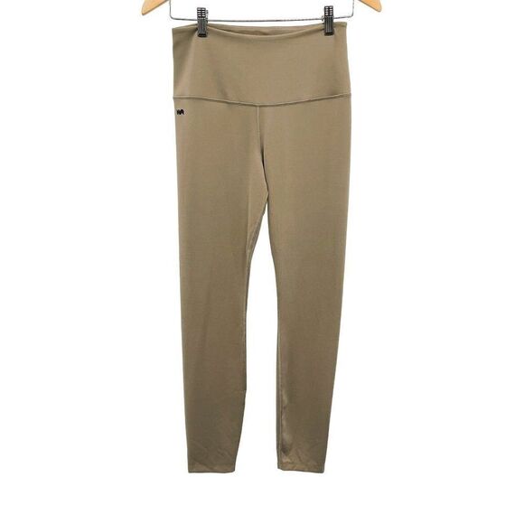 Neu Apparel Ultra High Waisted Lux Tonal Full Length Nude Neutral Leggings - Picture 4 of 9